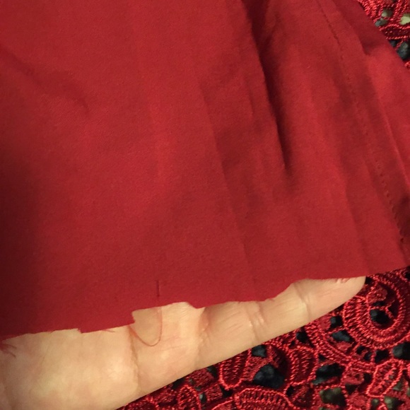 ML Monique Lhuillier Off The Shoulder Lace Dress New With Tag Size 10 - Picture 16 of 16